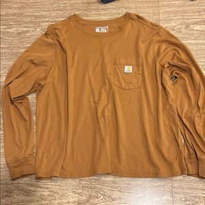 Carhartt Women’s XL Loose Fit Long Sleeve Pocket Tee